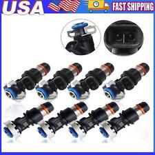 Authenticity Guarantee 8X 17113553 Fuel Injector for 01-07 GMC Cadillac Chevy picture