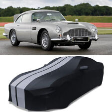 For Aston Martin DB5 DB9 V8 V12 Custom Indoor Car Cover Stain Stretch Black&Grey picture
