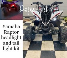 the ORIGINAL Yamaha RAPTOR 90/110 headlight/taillight kit, fits in oem location picture