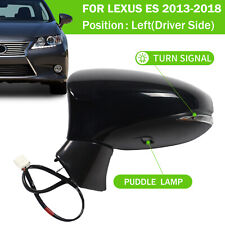 Left Driver Side Mirror LEXUS ES 2013-2018 Power Adjust Heated Puddle Lamp picture