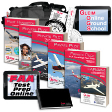 NEW Gleim Deluxe Private Pilot Kit 2024 Test Prep Online Ground School picture