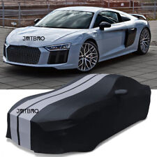 For Audi R8 Spyder Convertible GT Coupe Car Cover Indoor Stretch Dustproof w/Bag picture