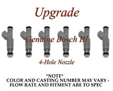 BOSCH III UPGRADE FUEL INJECTOR SET (6) 4-HOLE NOZZLE for 90-96 FORD 3.8 4.9  picture