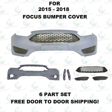 For Ford Focus 2015 2016 2017 2018 Front Bumper WITH GRILL AND FOG COVERS picture
