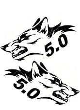 Coyote 5.0 mustang badge sticker decals 4.5 x2 picture