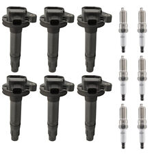 6pcs Ignition Coil + 6pcs Spark Plug Kit for 2011-2016 Ford Mustang V6 3.7L New picture
