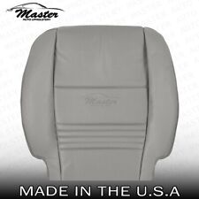 Fits 1997 -2004 Porsche Boxster Leather Driver Lower Gray Seat Covers Perforated picture