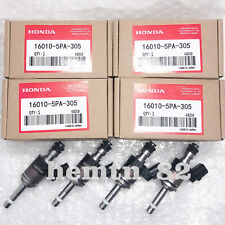 4X Genuine Fuel Injectors OEM 16010-5PA-305 FOR Honda Accord CR-V CIVIC Si 1.5L picture