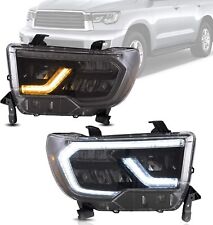 VLAND LED Headlights For Toyota 2007-13 Tundra & 08-21 Sequoia Reflector Housing picture