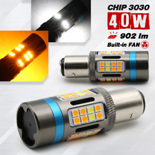 2x 1157 2357 LED Front Blinker Switchback Turn Signal Light Bulbs NO Hyper Flash picture