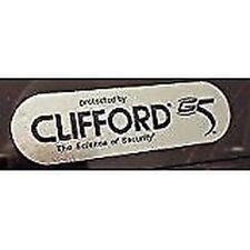 2 x Clifford G5 Concept 650 Arrow 5.1 Avantguard 5.5 Car Alarm Window Stickers picture