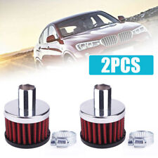 2pcs 12mm Cold Air Intake Filter Turbo Vent Crankcase Car Breather Valve Covers  picture