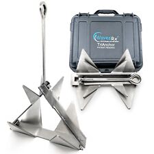 OpenBox WavesRx 7lb TriAnchor - Stainless Steel Folding Anchor for PWC picture