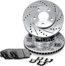 R1 Concepts Front Brakes and Rotors Kit |Front Brake Pads| Brake Rotors and P... picture