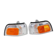 CORNER MARKER PARKING TURN SIGNAL LIGHT LEFT & RIGHT SIDE FOR 90-91 HONDA ACCORD picture