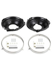 28X Headlamp Retaining Ring Mounting Bucket w/ Hardware For Camaro Nova 67-70 F8 picture