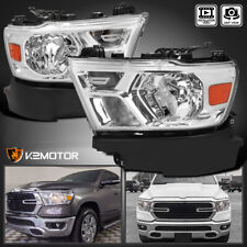 Fits 2019-2021 Dodge Ram 1500 Replacement Headlights Head Lamps Left+Right picture