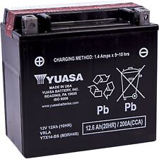 Yuasa AGM Battery - YTX14-BS .69 Liter - Maintenance-Free YUAM3RH4S picture