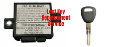 Honda Prelude/Acura RL/NSX 1996-2005 Lost Key Replacement Mail In Service 2 Keys picture