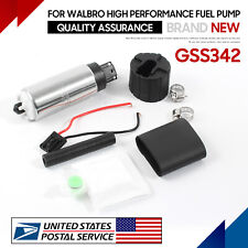 Replace Walbro 255 LPH High Pressure In-Tank Electric Fuel Pump Universal GSS342 picture