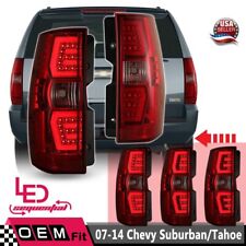 Full LED for 2007-2014 Chevy Tahoe Suburban Tail Lights Sequential Signal Lamps picture