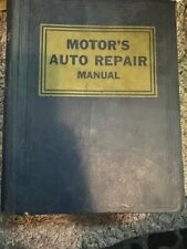 Vintage MOTOR'S AUTO REPAIR MANUAL ~ 23rd Edition ~1953 - 1960 picture