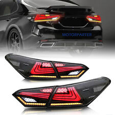 Smoked LED Tail Lights Sequential For 2018 2019 Toyota Camry Modifiy Rear Lamps picture