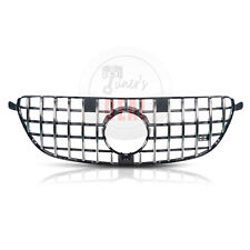 GLE63 AMG ONLY GRILLE For 2016-2019 Mercedes Benz Coupe Chrome Black Gt grill picture