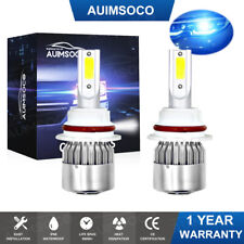 2x Ice Blue 8000K LED Headlight Bulbs High/Low Beam for Chevy Caprice 1991-1996 picture
