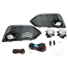 LED Fog Lights for 17-19 Honda Civic Hatchback Si Bezel Cover Wiring Switch Kits picture