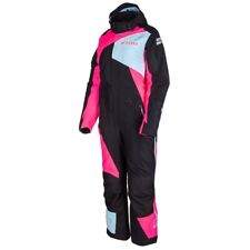 KLIM Sample Vailslide Snowmobile Suit-Women's Medium -Crystal Blue/Knockout Pink picture