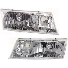 Headlights Headlamps Left & Right Pair Set for 98-02 Mercury Grand Marquis picture