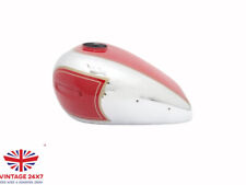 FIT FOR ARIEL RED PAINTED 500CC CHROME FUEL TANK picture