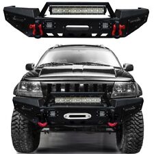 Vijay For 1999-2004 2nd Gen Grand Cherokee WJ Front Bumper with LED Light picture