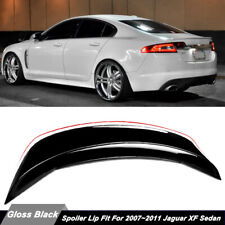 Gloss Black 2015 XFRS Style Rear Trunk Spoiler Wing Lip For 2007~2011 Jaguar XF picture