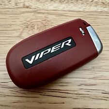 VIPER RED KEY FOB DODGE 5 BUTTON WITH LOGO picture