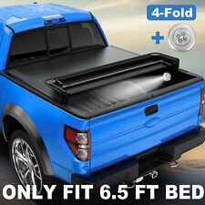 4 Fold 6.5FT Bed Truck Tonneau Cover For Chevy Silverado GMC Sierra 1500/2500HD picture