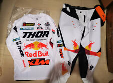 THOR MX 2024 KTM RED BULL RACING WHITE MOTOCROSS OFFROAD GEAR SET JERSEY PANTS picture