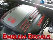 Dodge Challenger 5.7L V8 Hemi Engine Decals 13 14 15 16 17 18 19 2020 21 22 23 picture
