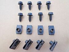 (12pcs) BODY PANEL BOLTS & U-NUTS FOR CLASSIC OLD CHEVY PONTIAC BUICK CADDY ETC picture