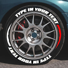 8 Sets Custom Tire Lettering Sticker 1.06