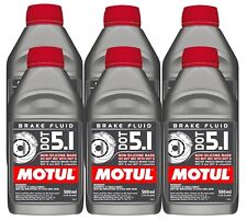 Motul DOT 5.1 - 3 Liters AM - Long Life Fully Synthetic Brake Fluid (6 x 0.5L) picture