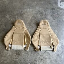 Vintage 1990’s Toyota Supra Tan Leather Seat Covers  picture