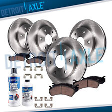 Front & Rear Brake Rotors + Ceramic Pads for 2010 2011 2012 - 2016 Cadillac SRX picture