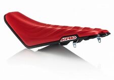 ACERBIS RED/BLK X-Seat for 2017-2022 Honda CRF450R/RX/L/RL, 2018-2021 CRF250R/RX picture