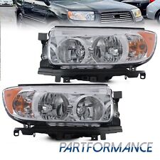 PairFor 2006-2008 Subaru Forester Headlights Headlamps Driver & Passenger Side  picture