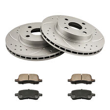 Front Drilled Brake Rotors Ceramic Brake Pads for Toyota Corolla 1998-2002 ZC picture