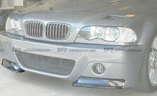 For BMW E46 M3 (Fit M3 Only) CSL Type Dry Carbon Fiber Front Bumper Lip 2Pcs picture