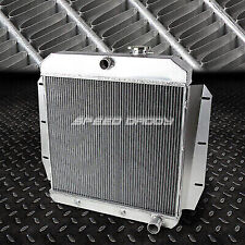 FOR 55-59 CHEVY/GMC 100/150 TRUCK PICKUP l6/V8 3-ROW ALUMINUM RACING RADIATOR picture