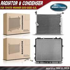 Radiator & AC Condenser Cooling Kit for Toyota 4Runner 2010-2020 4.0L Auto Trans picture